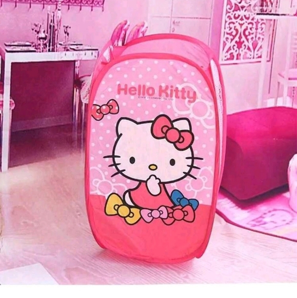 Hello Kitty Basket,laundry,toy Storage - Picture 1 of 8